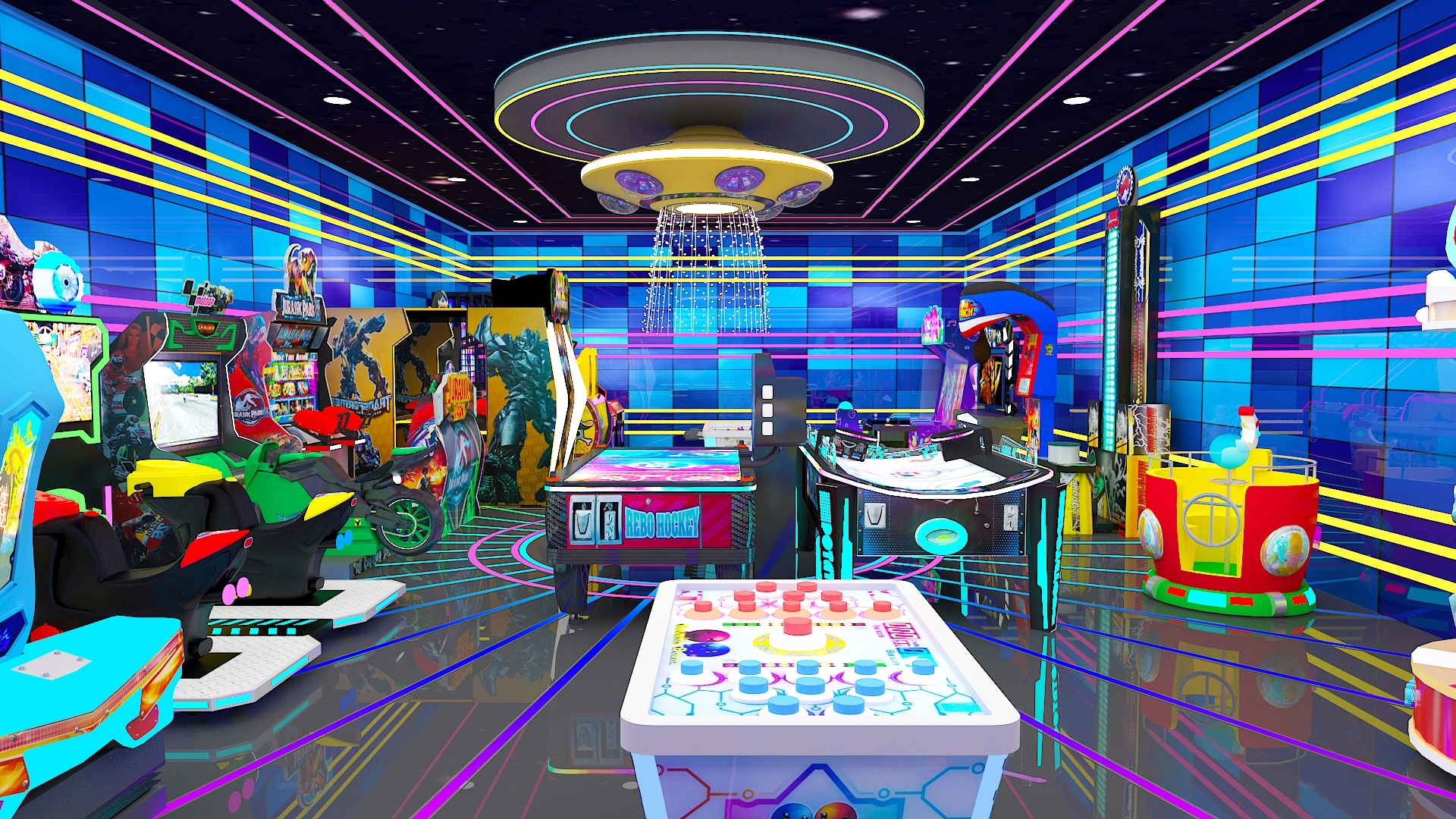 Neon Power Station
