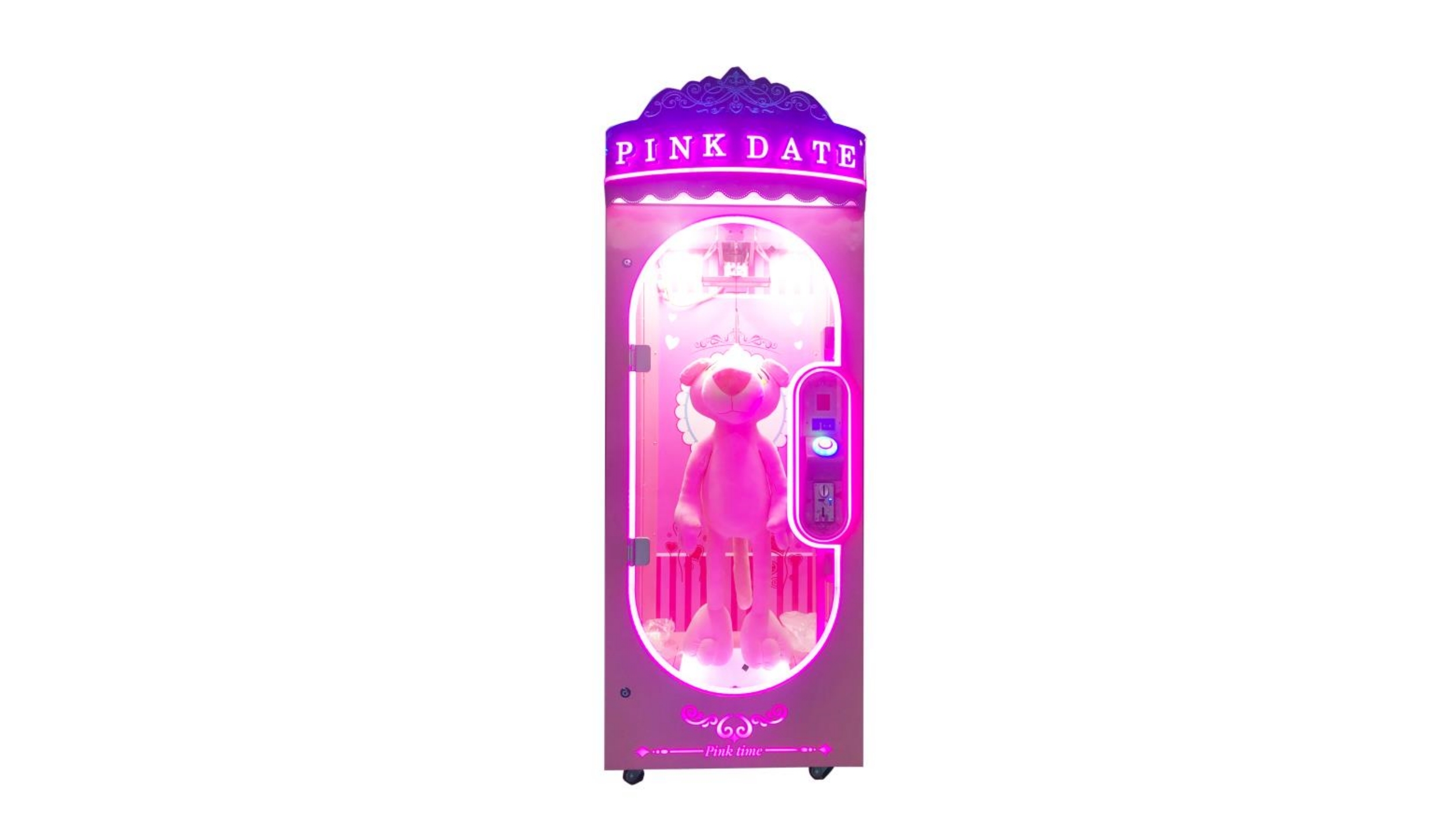 Pink Love Huge-Doll Clawmachine