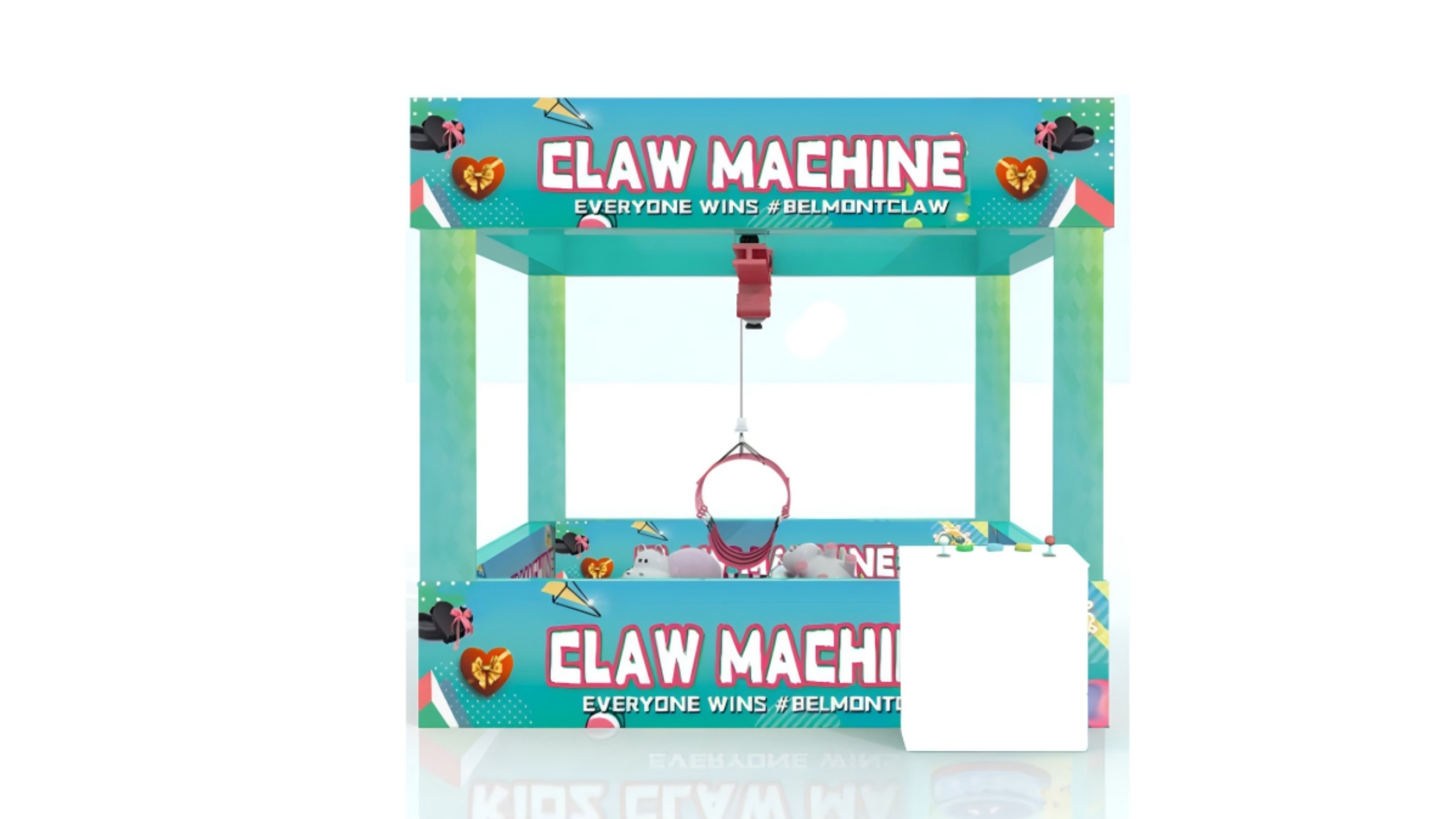 Human-grab claw machine