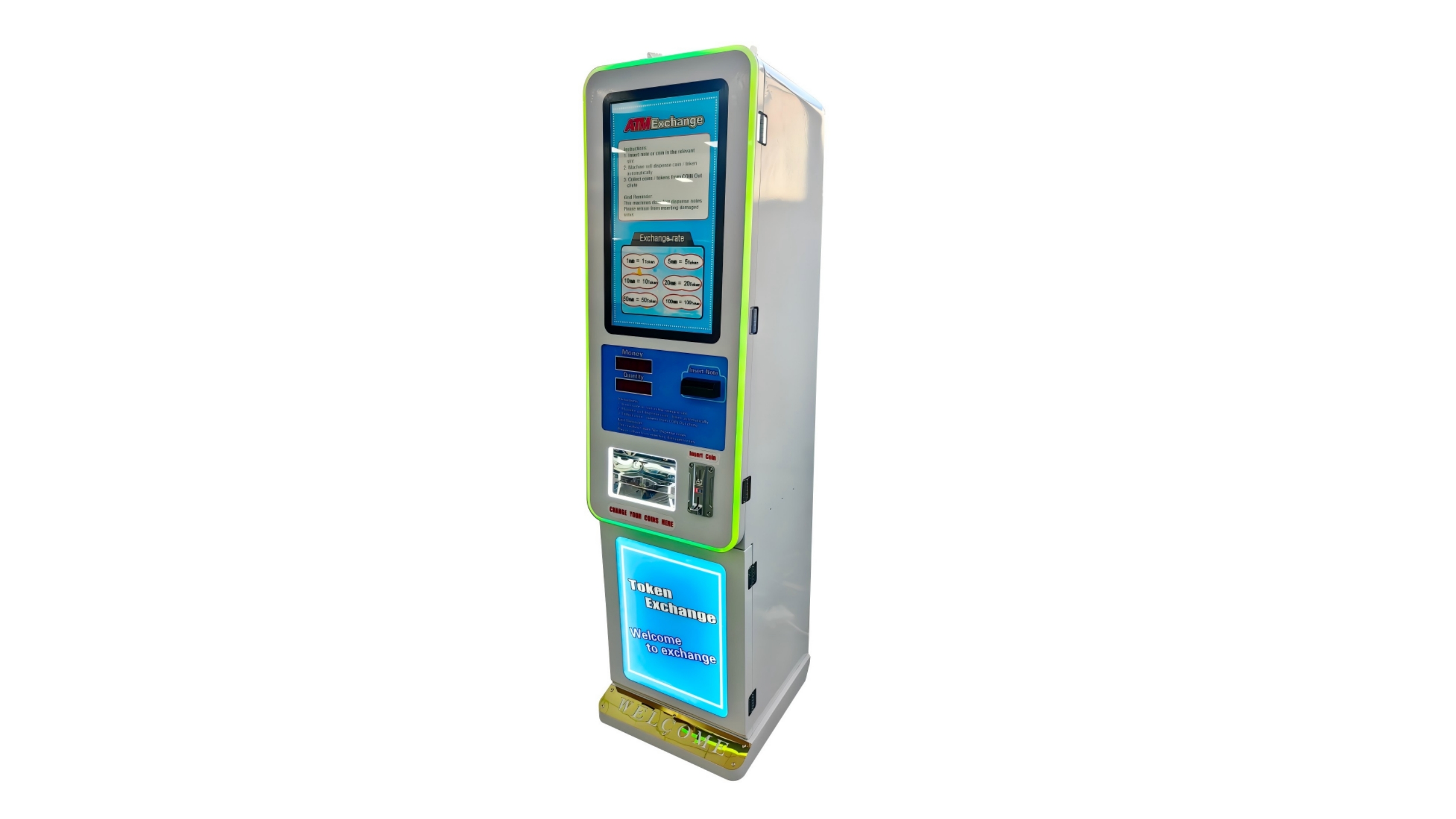 ATM Cash-Coin Exchange